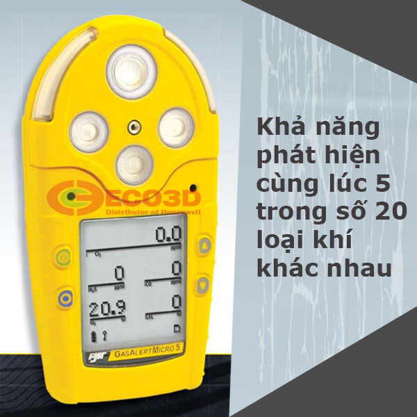 Máy đo đa khí GasAlert Micro 5 Series