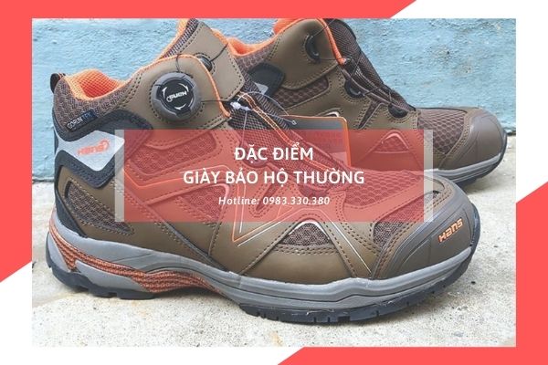 Đặc điểm của giày bảo hộ thông thường
