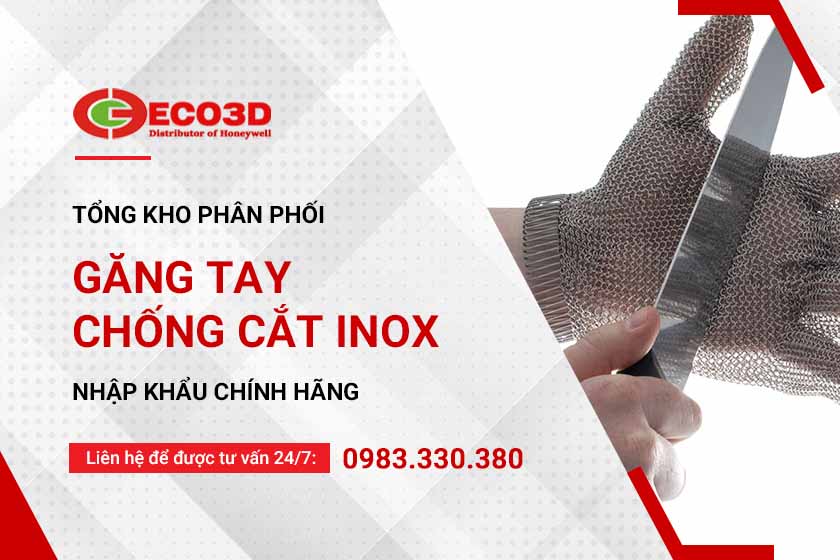Phân phối găng tay chống cắt inox chính hãng tại Hà Nội