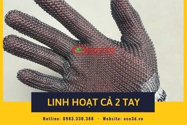 Ưu điểm vượt trội của găng tay chống cắt Inox Chainex