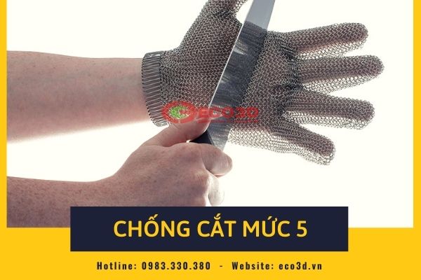 Ưu điểm vượt trội của găng tay chống cắt Inox Chainex
