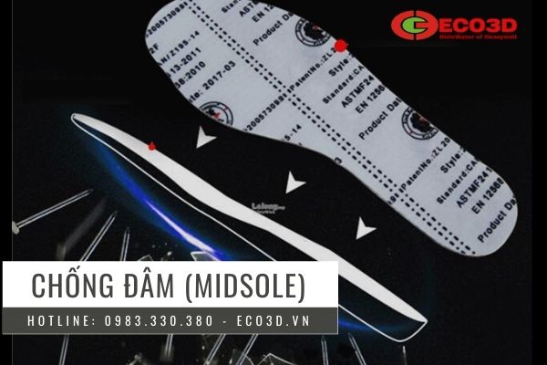 Lớp lót chống đâm xuyên (Steel Midsole)