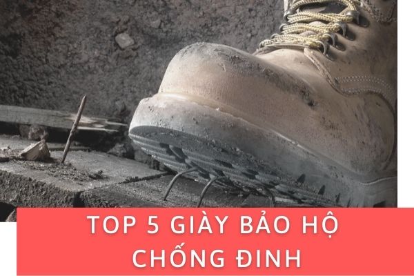 giày bảo hộ chống đinh sử dụng đi trong công trường