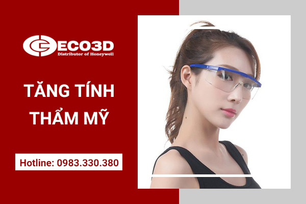 Tác dụng kính chống bụi: Tăng tính thẩm mỹ