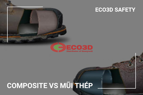 So sánh giày mũi thép và giày mũi composite 