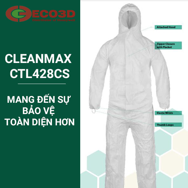 Bộ quần áo phòng sạch tiệt trùng CleanMax