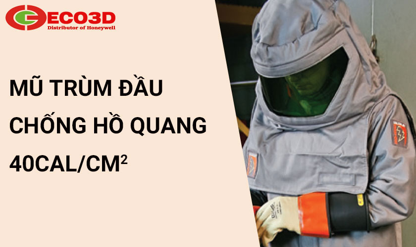 Mũ trùm chống hồ quang 40cal/cm2