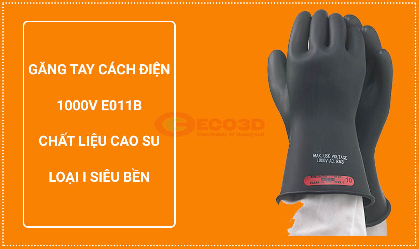 Găng tay cách điện 1000v Salisbury E011B