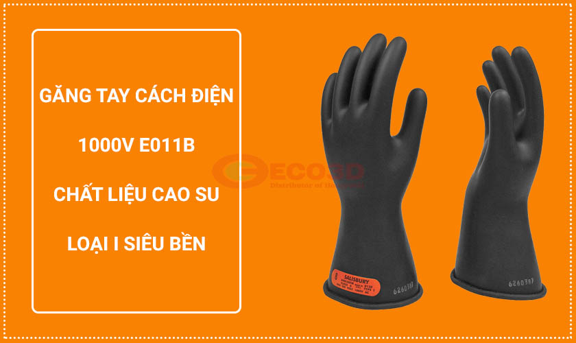Găng tay cách điện 1000v Salisbury E011B