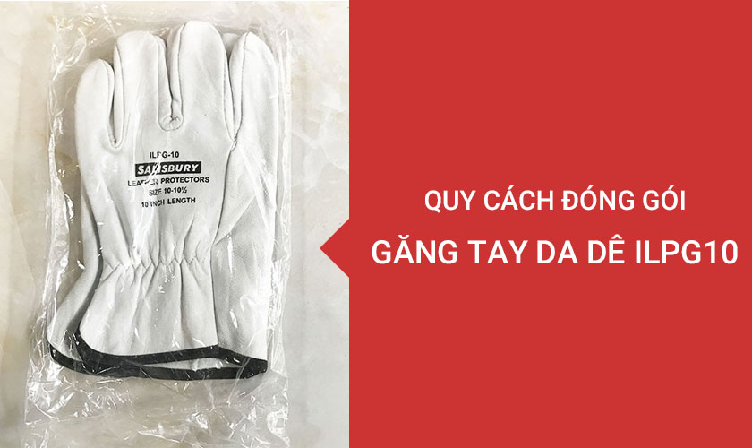 Găng tay da dê ILP10 Salisbury