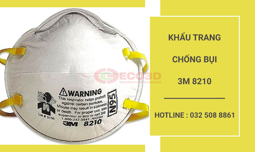 Khẩu trang chống bụi 3M 8210