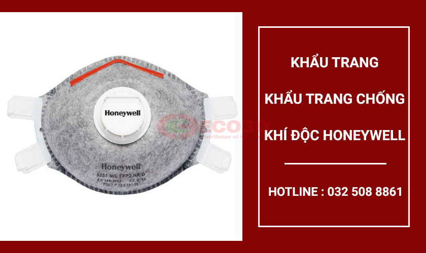 khẩu trang chống khí độc Honeywell 1006632