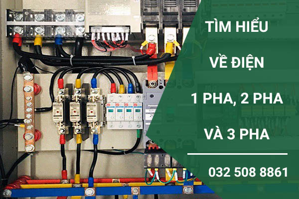 Tìm hiểu về điện 1 pha, 2 pha và 3 pha