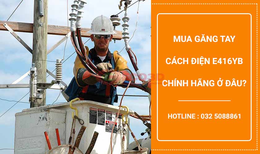 Găng tay cách điện LINEMAN mức 4