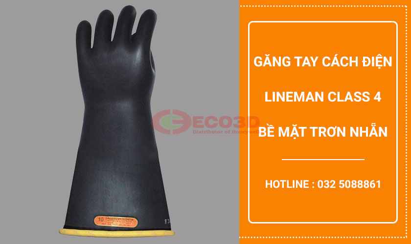 Găng tay cách điện LINEMAN mức 4