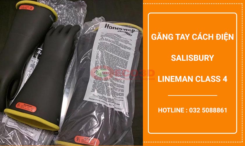 Găng tay cách điện LINEMAN mức 4