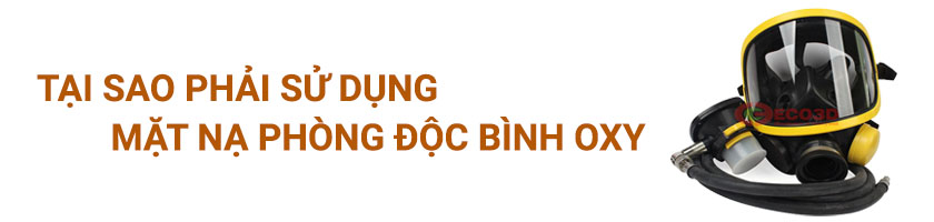 mặt nạ phòng độc có bình oxy