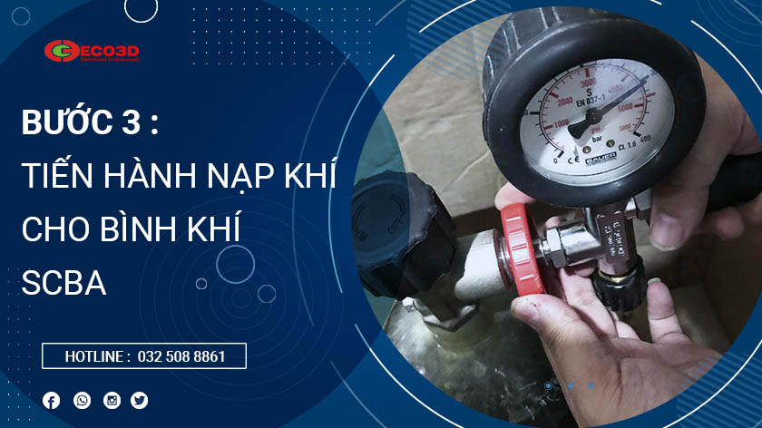 Dịch vụ bơm khí cho bình trợ thở SCBA