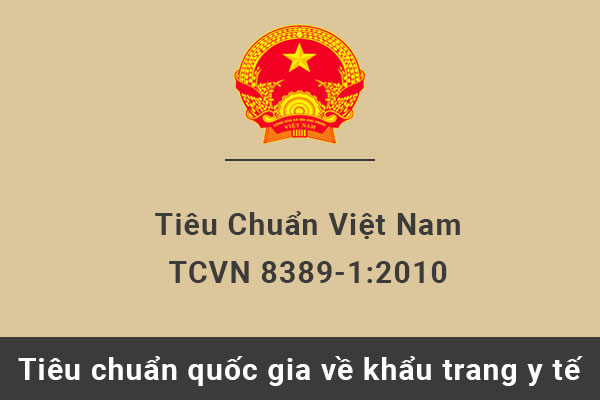 Tiêu chuẩn quốc gia TCVN 8389-1:2010 về Khẩu trang y tế