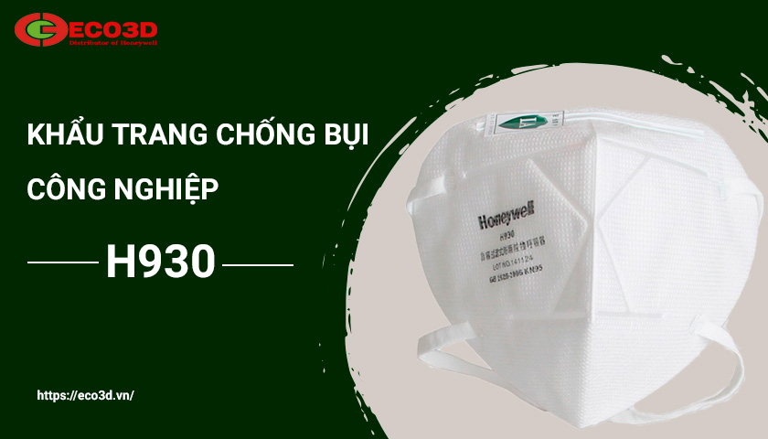 giới thiệu khẩu trang chống bụi H930
