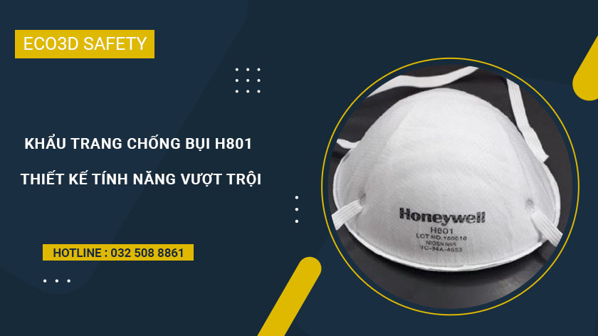 khẩu trang chống bụi h801