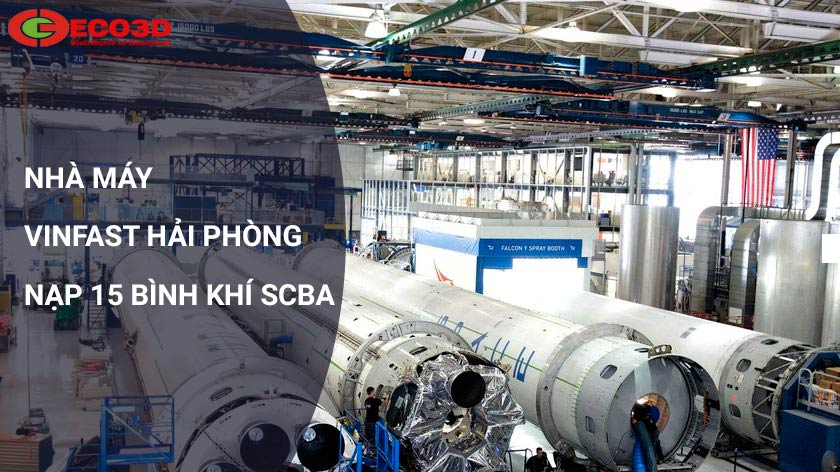Vinfast nạp 15 bình khí SCBA