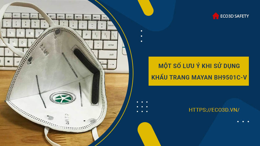 KHẨU TRANG HOẠT TÍNH MAYAN PM2.5 BH9501 CÓ VAN (2 cái)