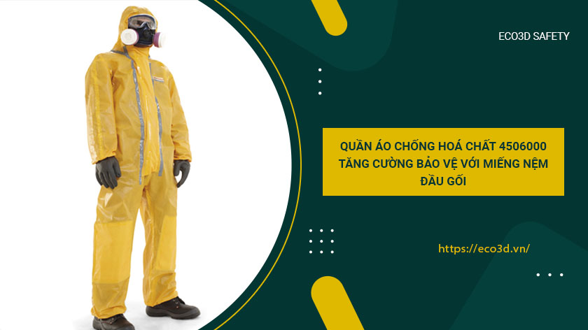 Quần áo chống hoá chất Honeywell 4506000