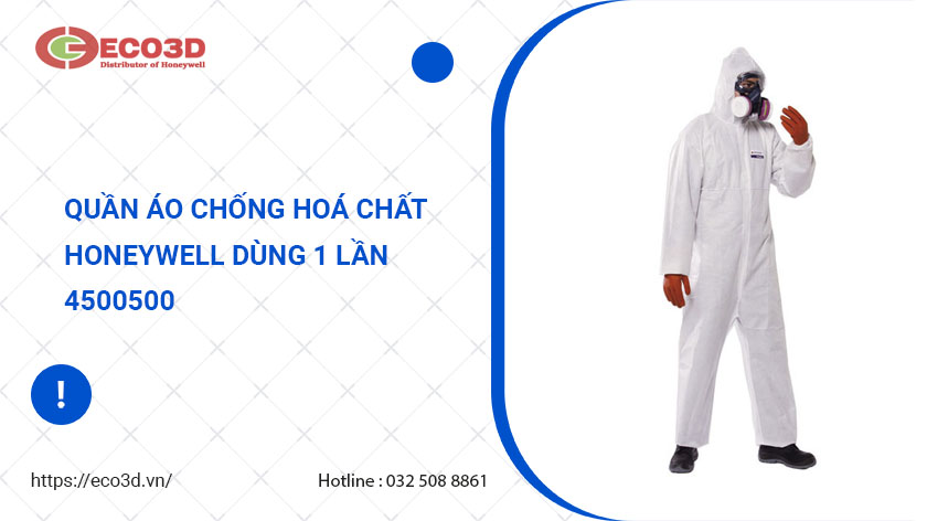 Quần áo chống hoá chất dùng 1 lần