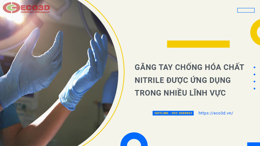 găng tay chống hoá chất nitrile