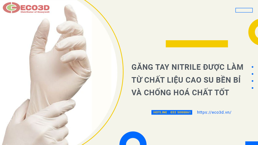 găng tay chống hoá chất nitrile