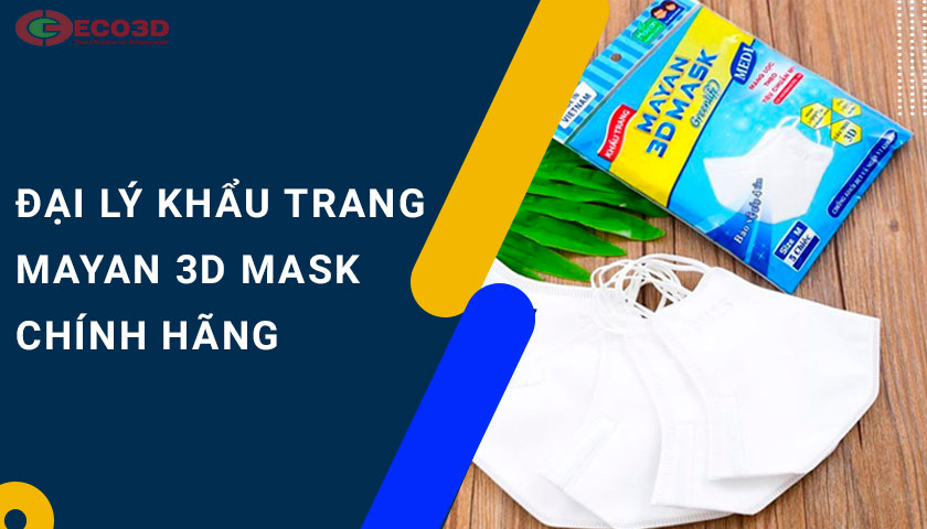 Đại lý khẩu trang Mayan 3D Mask chính hãng