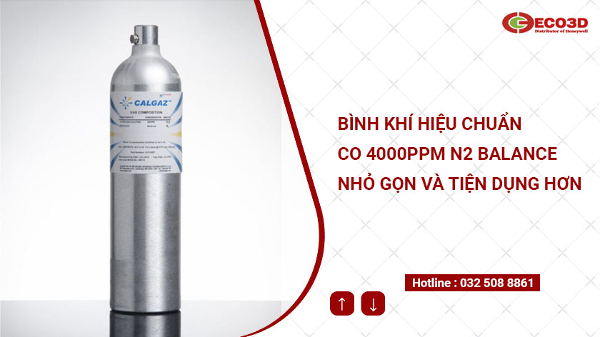 CALGAZ Bình khí hiệu chuẩn CO 4000ppm