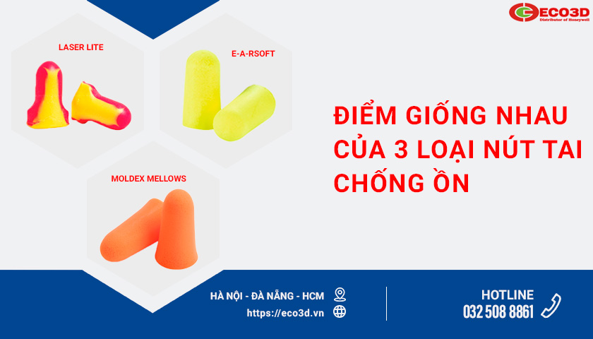 điểm giống nhau của nút tai
