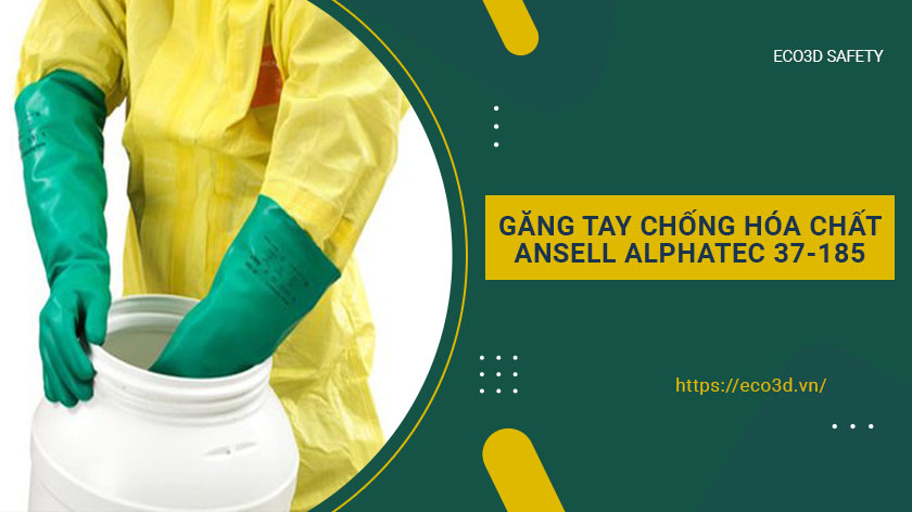 găng tay chống hoá chất NK803ES