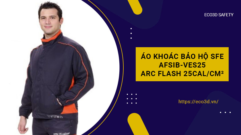 Áo khoác bảo hộ SFE ARC Flash 25cal/cm²