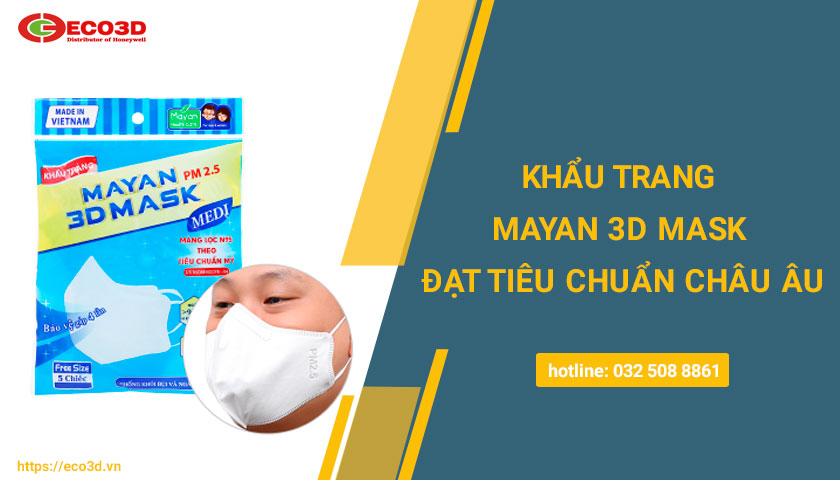 mayan 3d mask chuẩn châu âu