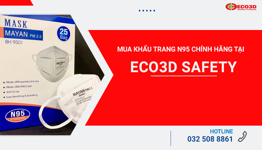 mua khẩu trang N95 tại eco3d