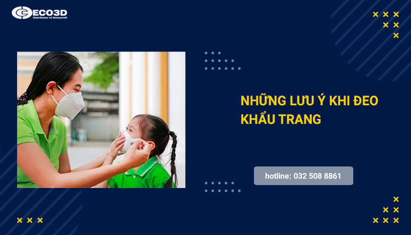 lưu ý khi đeo khẩu trang