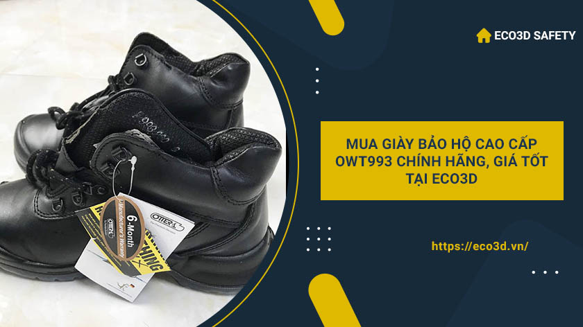 Giày bảo hộ cao cổ OTTER OWT993KW
