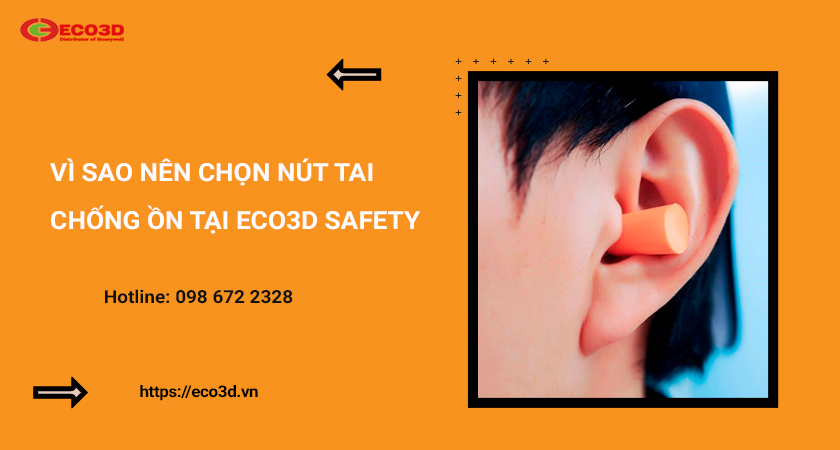 nút tai chống ồn tại eco3d