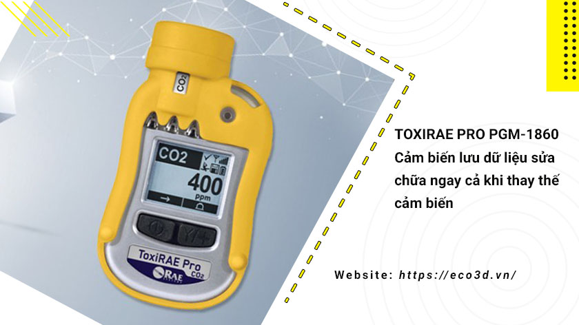 Máy đo đơn khí NH3 ToxiRAE Pro PGM-1860