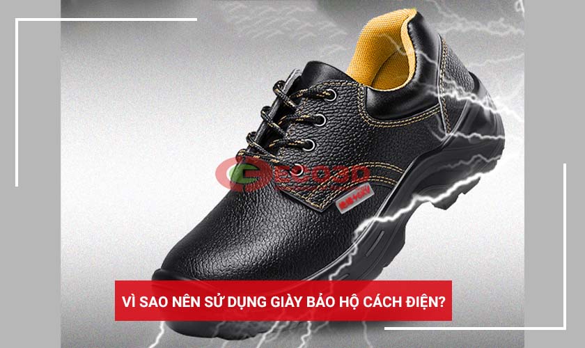 sử dụng giày cách điện