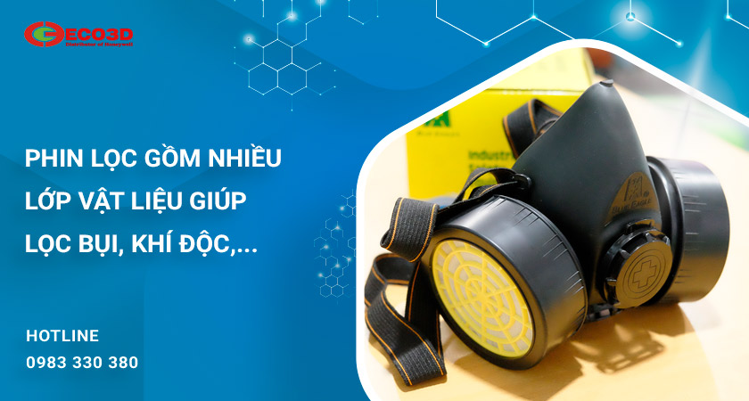 Phin lọc mặt nạ thuốc trừ sâu