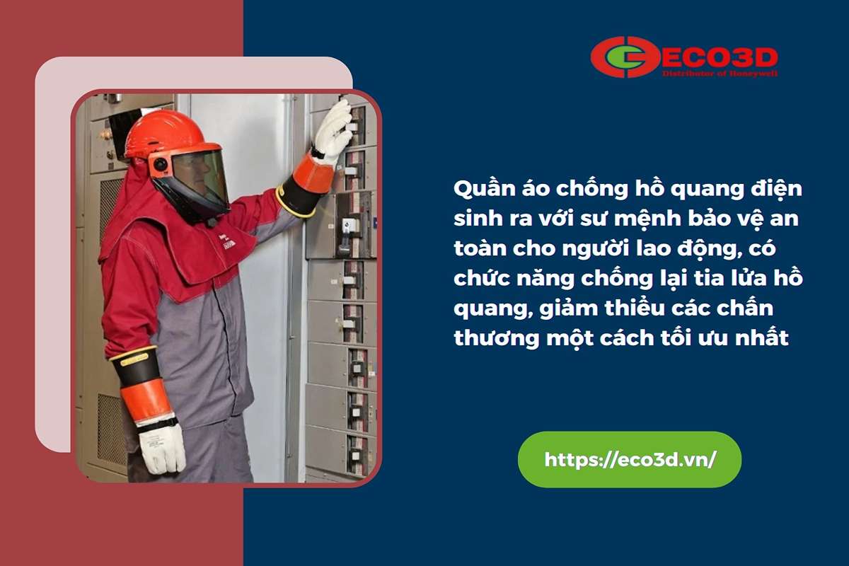 Vì sao sử dụng quần áo chống tia hồ quang điện 