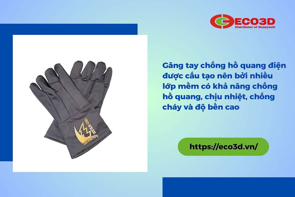 găng tay chống tia hồ quang điện 