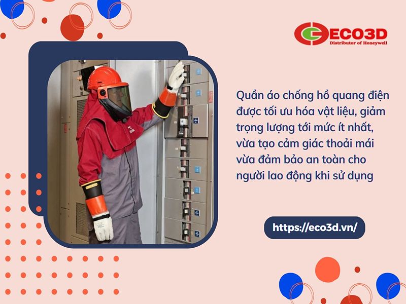 Quần áo chống hồ quang điện chính hãng 