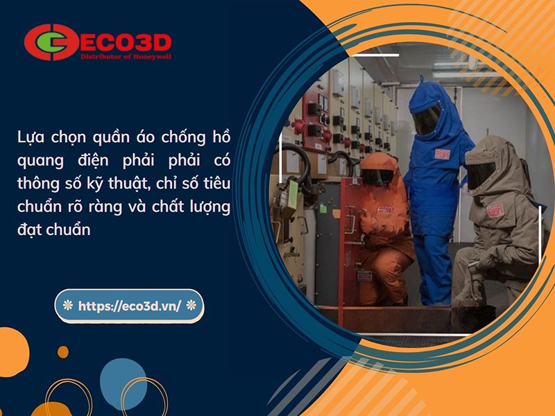 Tiêu chí lựa chọn quần áo chống hồ quang 