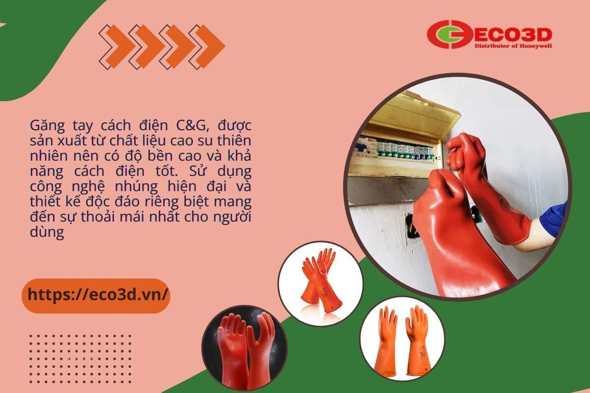 găng tay cách điện C&G