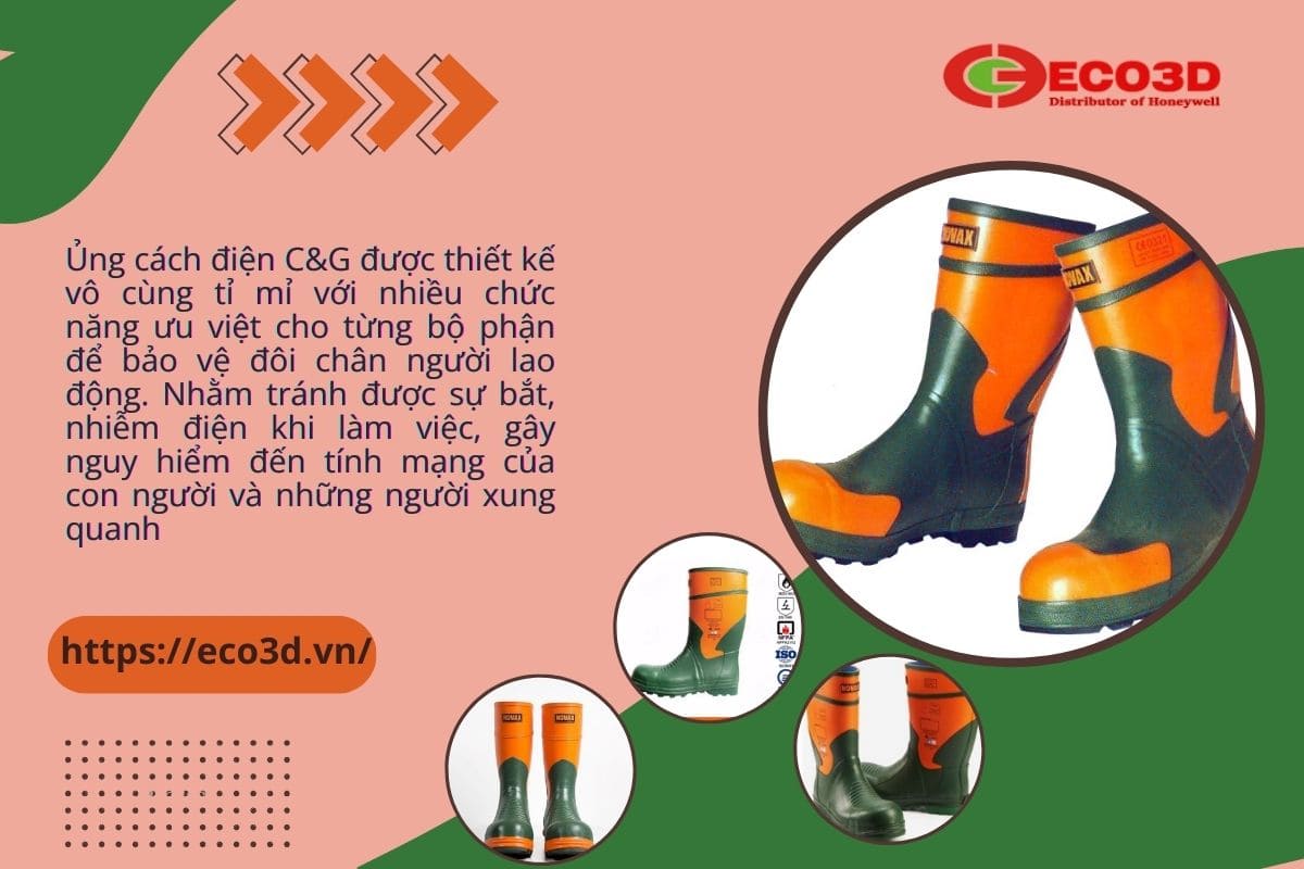 ủng cách điện c&g